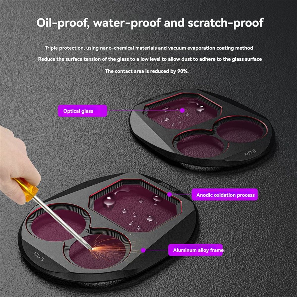 ♬ ◤ 人気のスタイル ◥   4 Pro用フィルターキット - Drone Kit Waterproof のレビューと価格